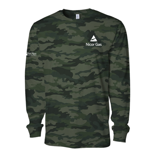 Independent Trading Company Long Sleeve Camo Tee
